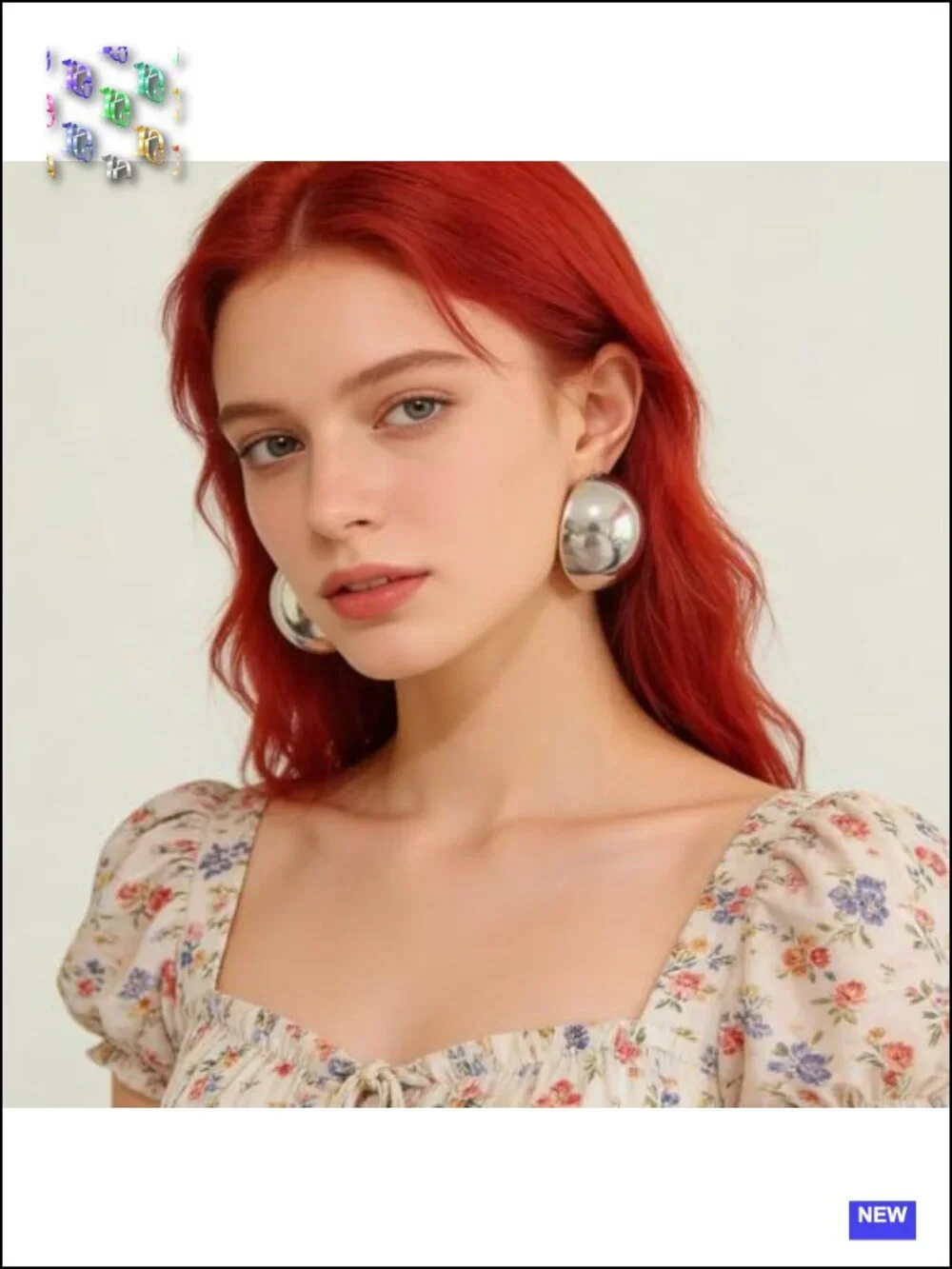 Chunky Gold Geometric Statement Earrings